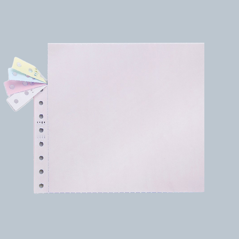 Cuộn giấy Ncr không chứa carbon Jumbo màu trắng